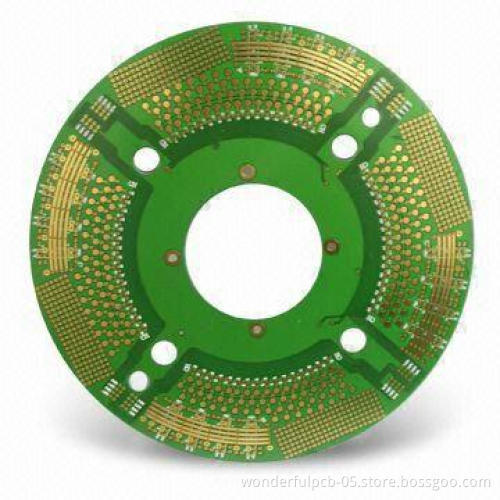 PCB Board with 0.21 to 7.0mm Board Finished Thickness and Gold Plating